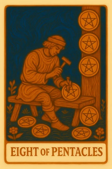 Eight of Pentacles